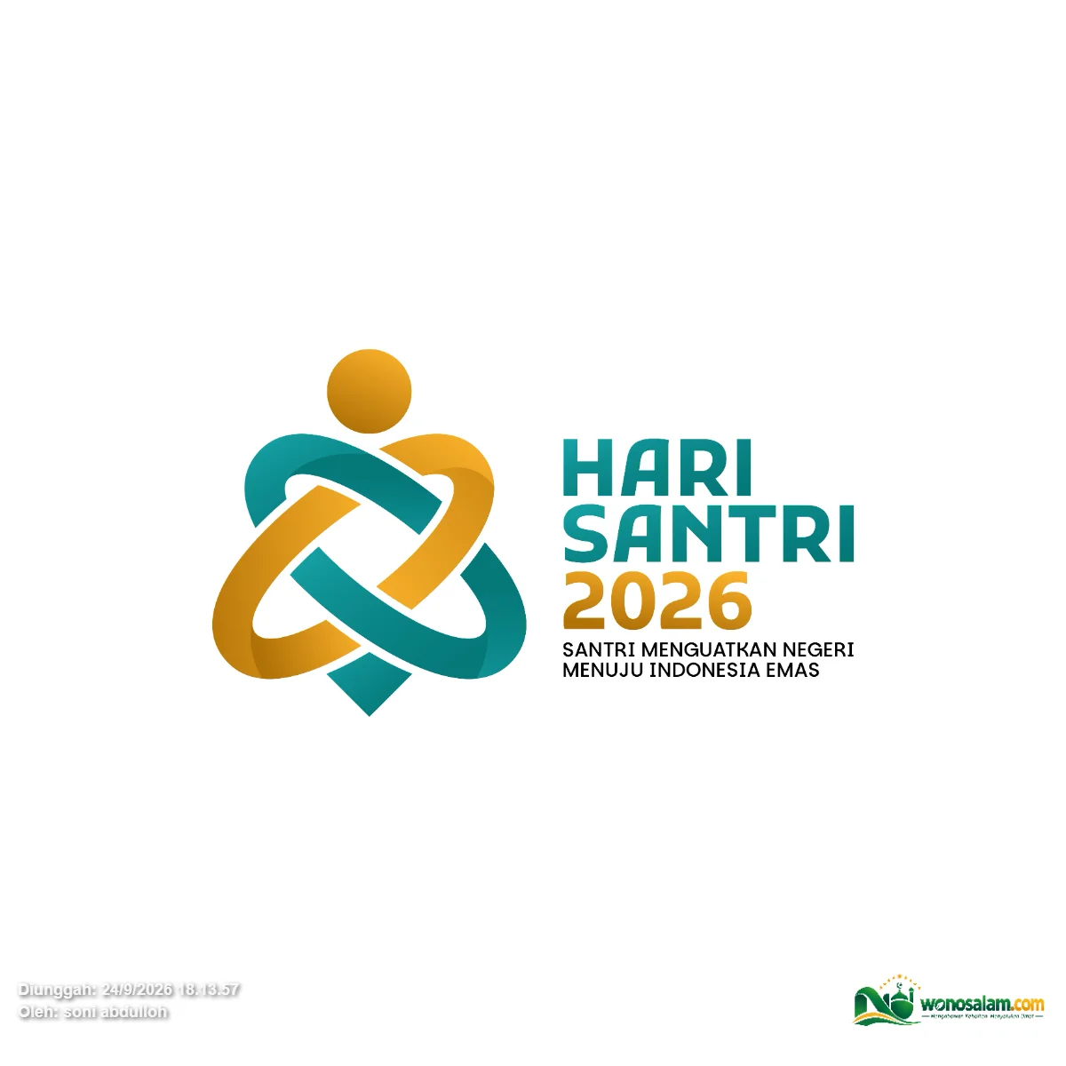 Kemenag Resmi Rilis Logo dan Tema Hari Santri 2026 yang Sarat Makna Filosofis, Unduh juga disini