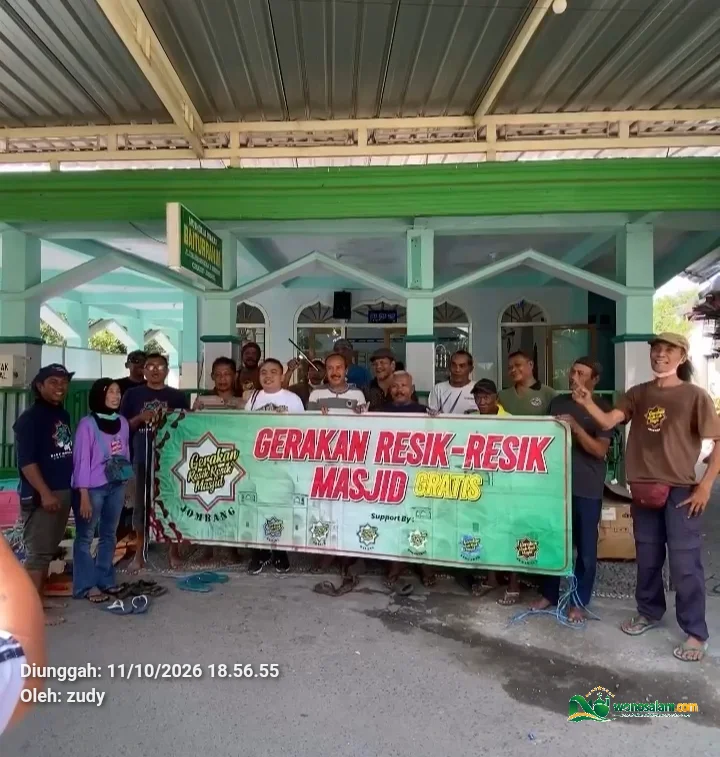 Menjaga kesucian rumah Allah